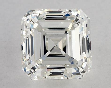 GIA 1.00 Carat H-VVS1 Very Good Cut Asscher Diamond