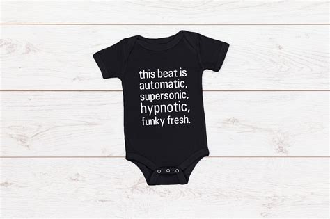 This Beat is Automatic Supersonic Hypnotic Funky Fresh - Etsy.de
