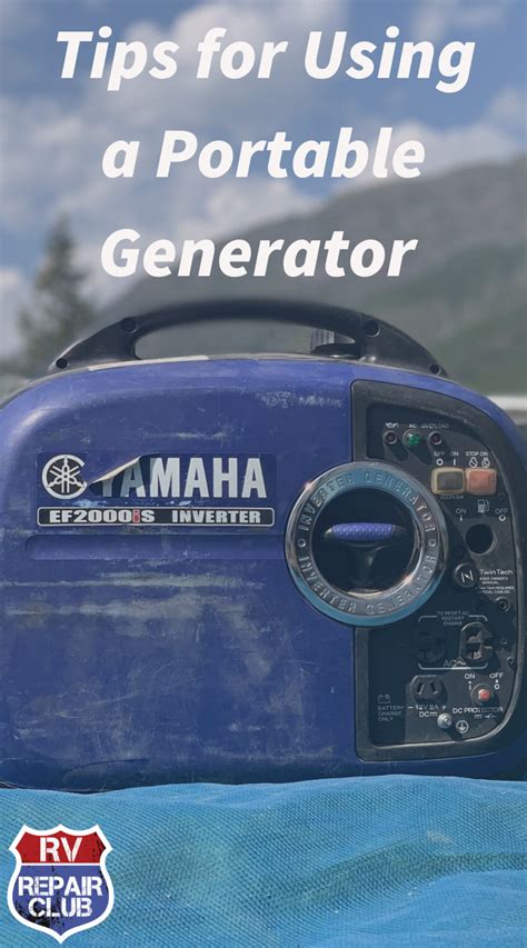 Image result for Using Portable Generator Camping