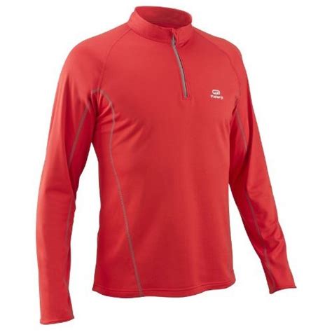 Kalenji ISO-Essential-LS Men's Protect Red : Amazon.in: Clothing ...