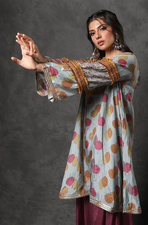 GEET-Arctic Blue Three Piece Suit Set - Ishnya