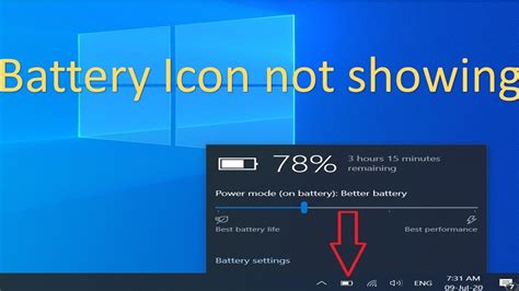Image result for Battery Taskbar Not Showing