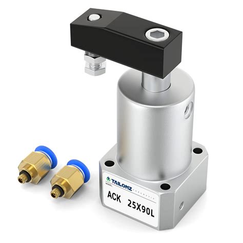Buy TAILONZ PNEUMATIC Left-Turn Cylinder Pneumatic Rotation Angle of 90 ...