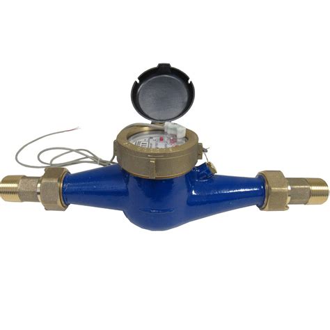 2" Water Meter (Pulse Output) Totalizing Multi-Jet Brass | PRM