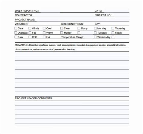 Image result for Contractor Daily Log Book