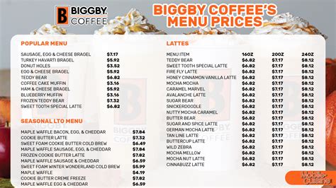 Updated Biggby Coffee Menu Prices + Coupons (2024)