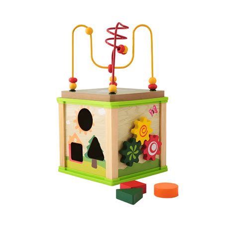 5 in 1 Activity Cube - Wooden – Kids Bestie