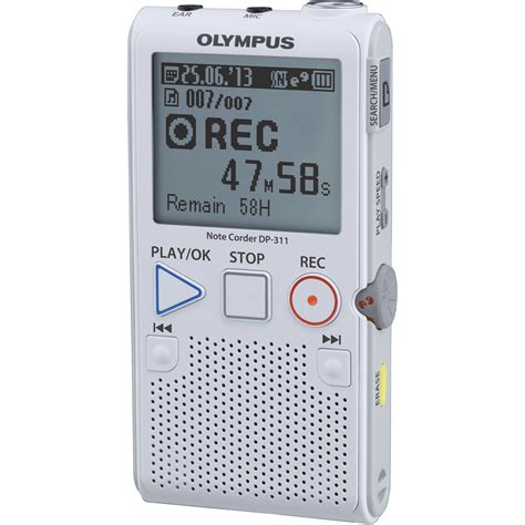 Olympus 2GB DP-311 Digital Recorder V412131WU000 B&H Photo Video