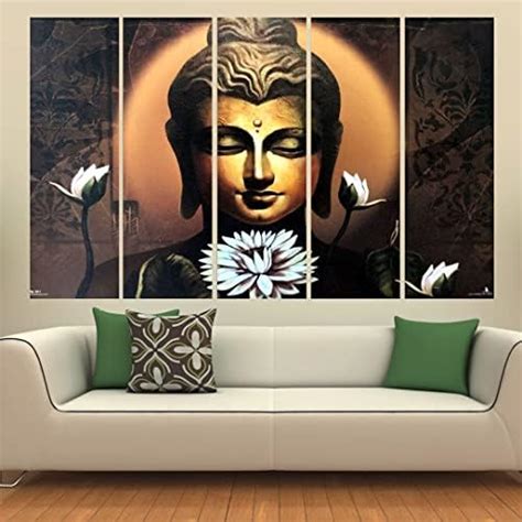 CN RETAILS Multiple Frames, Beautiful Wall art Buddha Painting for ...