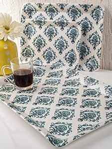 Goodhomes Melamine Serving Tray Set (Multicolor, Set of 3 Trays ...