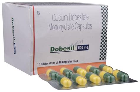Dobesil 500mg Capsule: Price, Uses, Side Effects & How to Use - MediBuddy