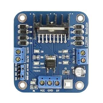 REES52 L298N Dual H Bridge Stepper Motor Driver Controller Board Module ...
