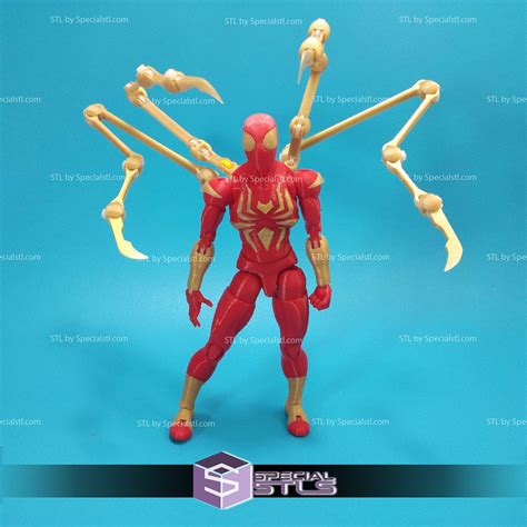 Iron Spider Action Figure 3D Printer Files | SpecialSTL