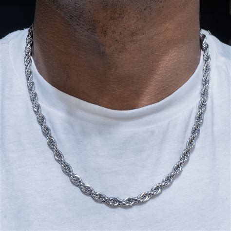 Rope Chain Necklace | Rope Necklace Gold | Gold Urban