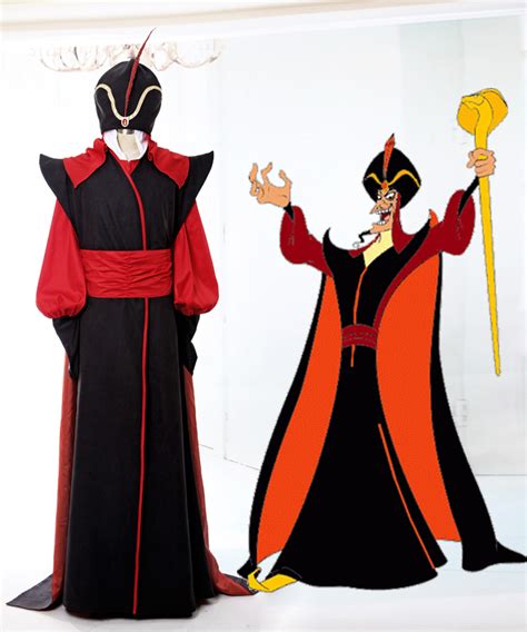 Aladdin (Disney) Cosplay Jafar Costume Set
