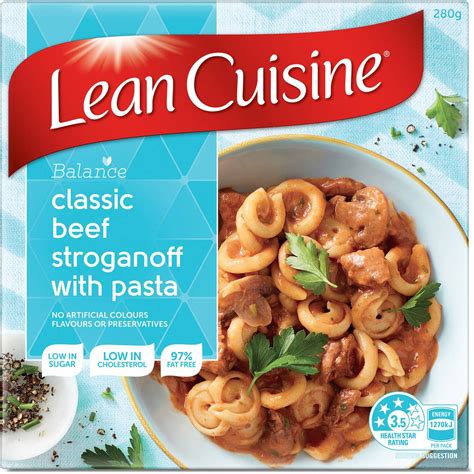 Calories in Lean Cuisine Balance Classic Beef Stroganoff with Pasta ...
