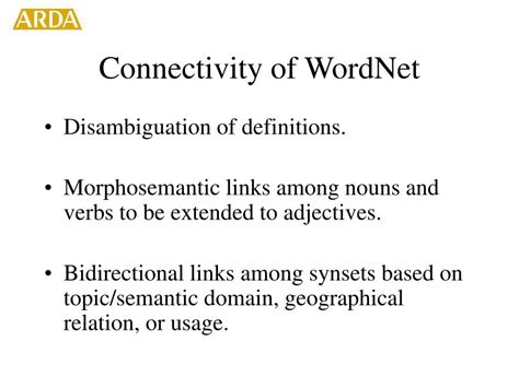Image result for WordNet Definition