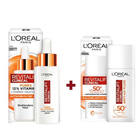 L'Oréal Revitalift Vitamin C Duo Illuminatrice (Anti Age Et Unifiant ...