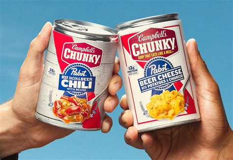 Beer soup or beer chili? Campbell's teams up with Pabst Blue Ribbon for ...