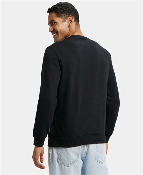 Buy Super Combed Cotton Rich French Terry Printed Sweatshirt with ...