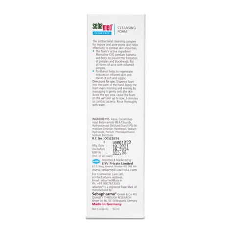 SEBAMED: Clear Face Foam - 50ml