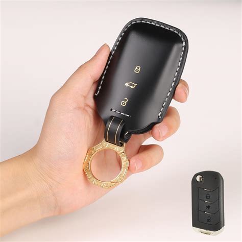 Keycare Italian Leather Key Cover Compatible for Mahindra Thar Roxx ...