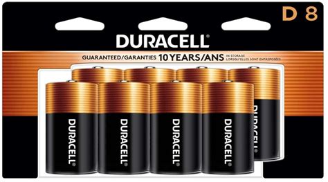 Best SEller 36% off $10.99 Duracell Coppertop D Batteries, 8 Count Pack ...