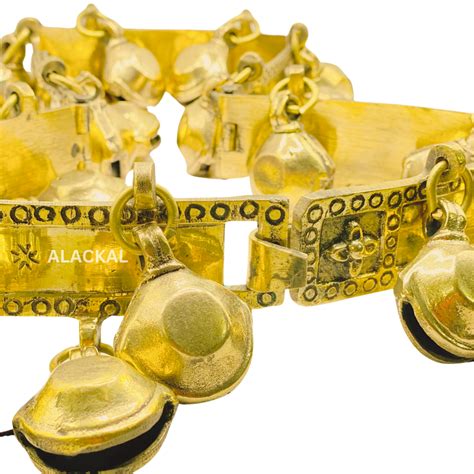 ARAPATTA WITH BELLS | BRONZE BELT WITH BELLS – Alackal Bell Metals