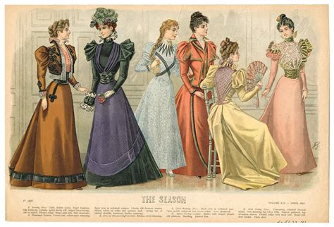 1895-1898, Plate 147 :: Costume Institute Fashion Plates | Modeplaten ...