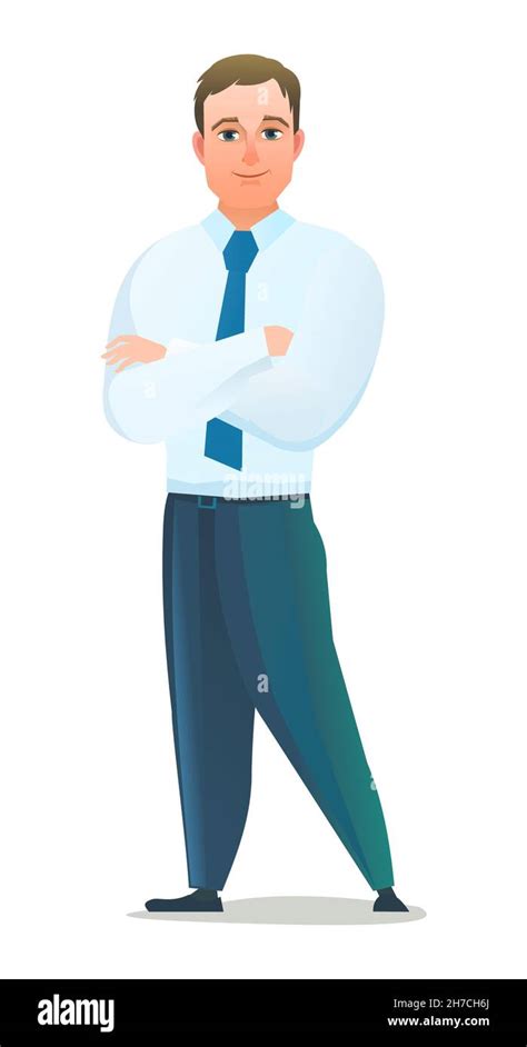 Cartoon Business Man Standing 的图像结果