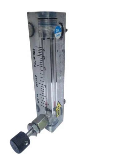 Acrylic Body Rotameter With Valve - Acrylic Body Rotameter For Liquid ...