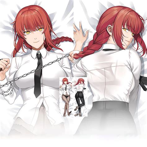 Dakimakura Makima Body Pillow Hugging Pillowcase Pillow Cover - Etsy ...