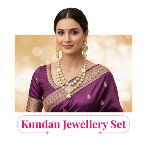 Necklace Sets for Weddings & Festive Looks – Kundan, AD, Temple ...