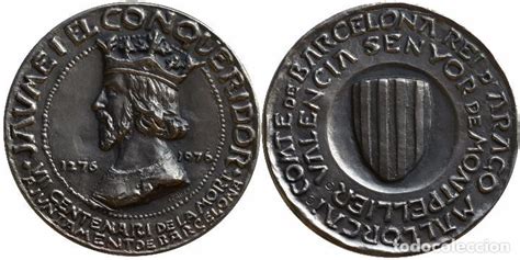 medalla jaume i 1276*1976 - plata - Comprar Medallas históricas en ...