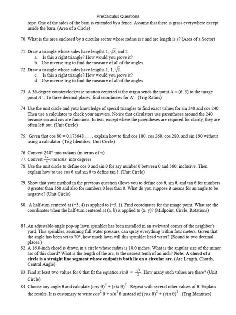 Image result for Pre-Calc Problem Examples