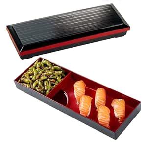 Buy 24x7 eMall Japanese bento box Black and Red Japanese Style Bento ...