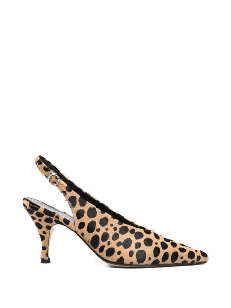 Aeyde Carla Animal-Print Pumps Price in India | Culture Circle