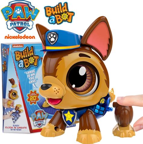 Buy Paw Patrol Chase - Robotic Build-A-Bot Paw Patrol Toys. Paw Patrol ...