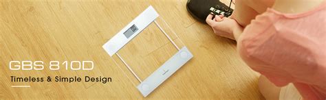 Gray Maple Digital Personal Body Weight Machine for Home (GBS 810-D ...
