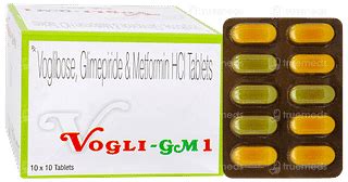 Vogli gm 1 Tablet 10: Uses, Side Effects, Price & Substitutes