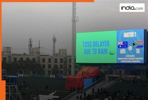 AUS vs SA Rawalpindi weather report: Will ICC Champions Trophy 2025 ...