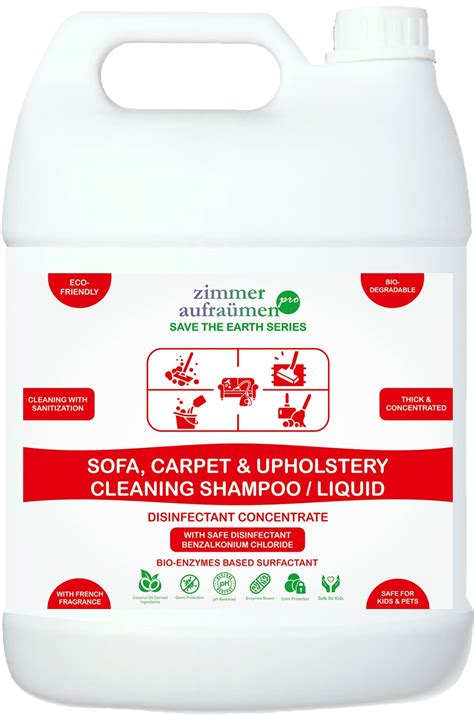 Zimmer Aufraumen Pro Sofa, Carpet & Upholstery Cleaning Shampoo/Liquid ...