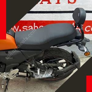 Sahara Seats Yamaha FZX Backrest New Model Adjustable FZ X Back Rest ...