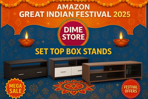 Elevate Your Home Decor Space with the Dime Store Set Top Box Stand