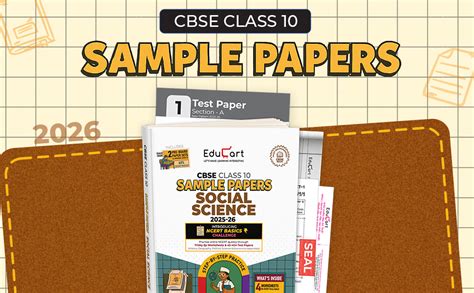 Educart CBSE Sample Paper Class 10 2025-26 Social Science (Introducing ...