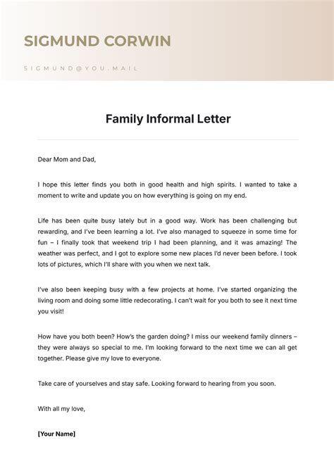 Informal Letter Writing Samples 的图像结果