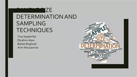 Image result for Sample Size Determination Methods