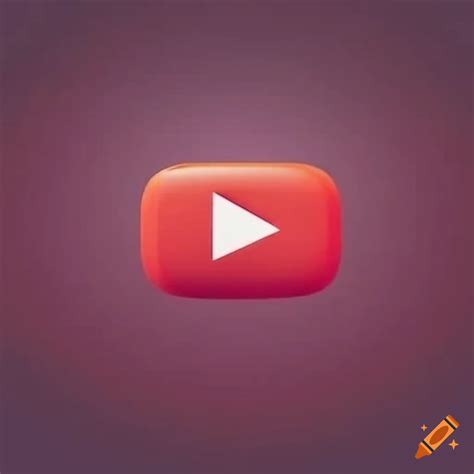 Iconic logo of youtube