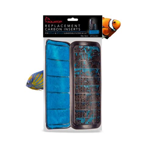 Aquatop Carbon Inserts for Submersible Filters - 2 Pack : Amazon.in ...