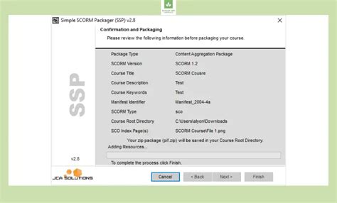 Image result for SCORM File Example